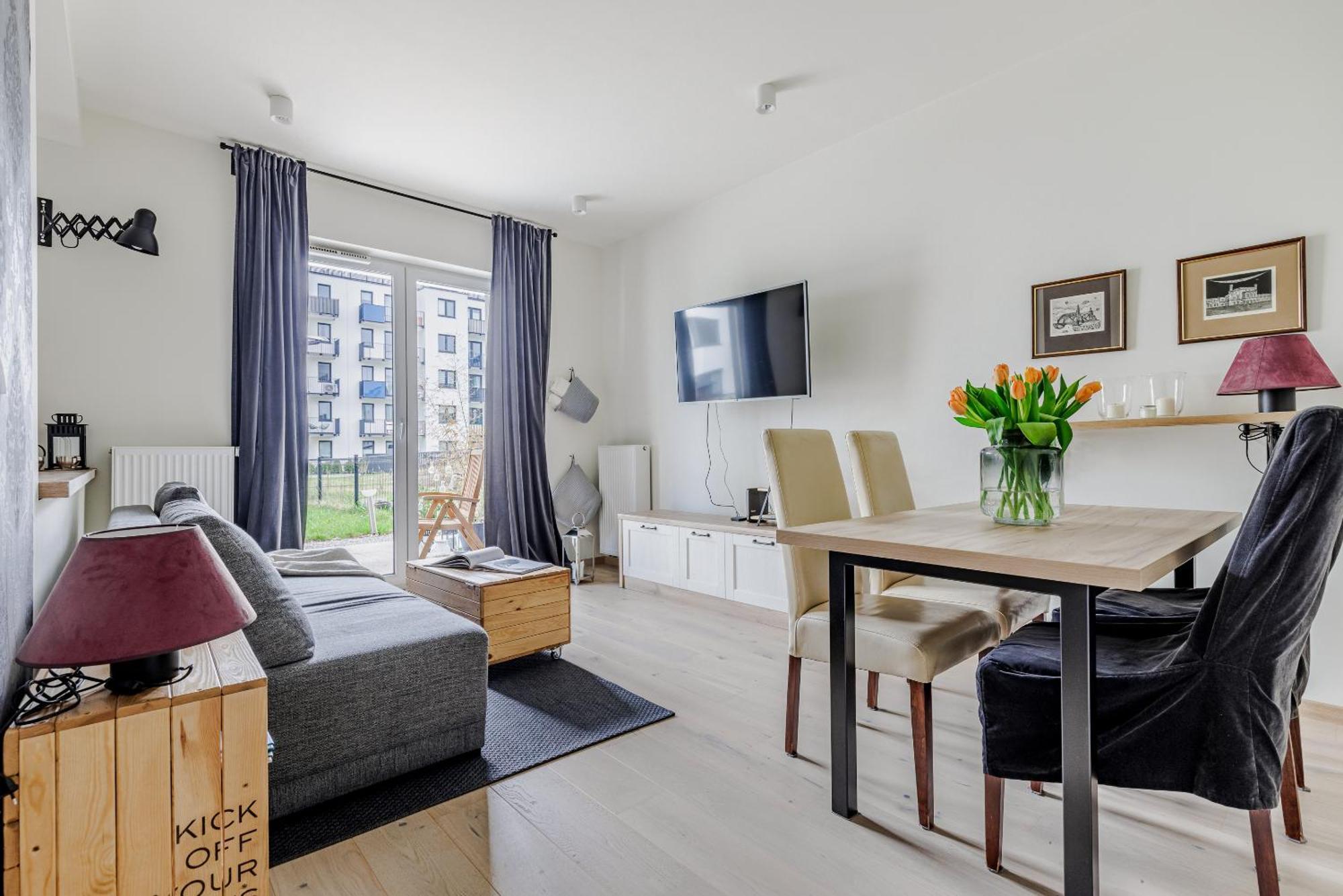 Relax&Comfort New Waw 50 Sqm With Terrace, Garden, Free Parking And Ac Warsawa Bagian luar foto
