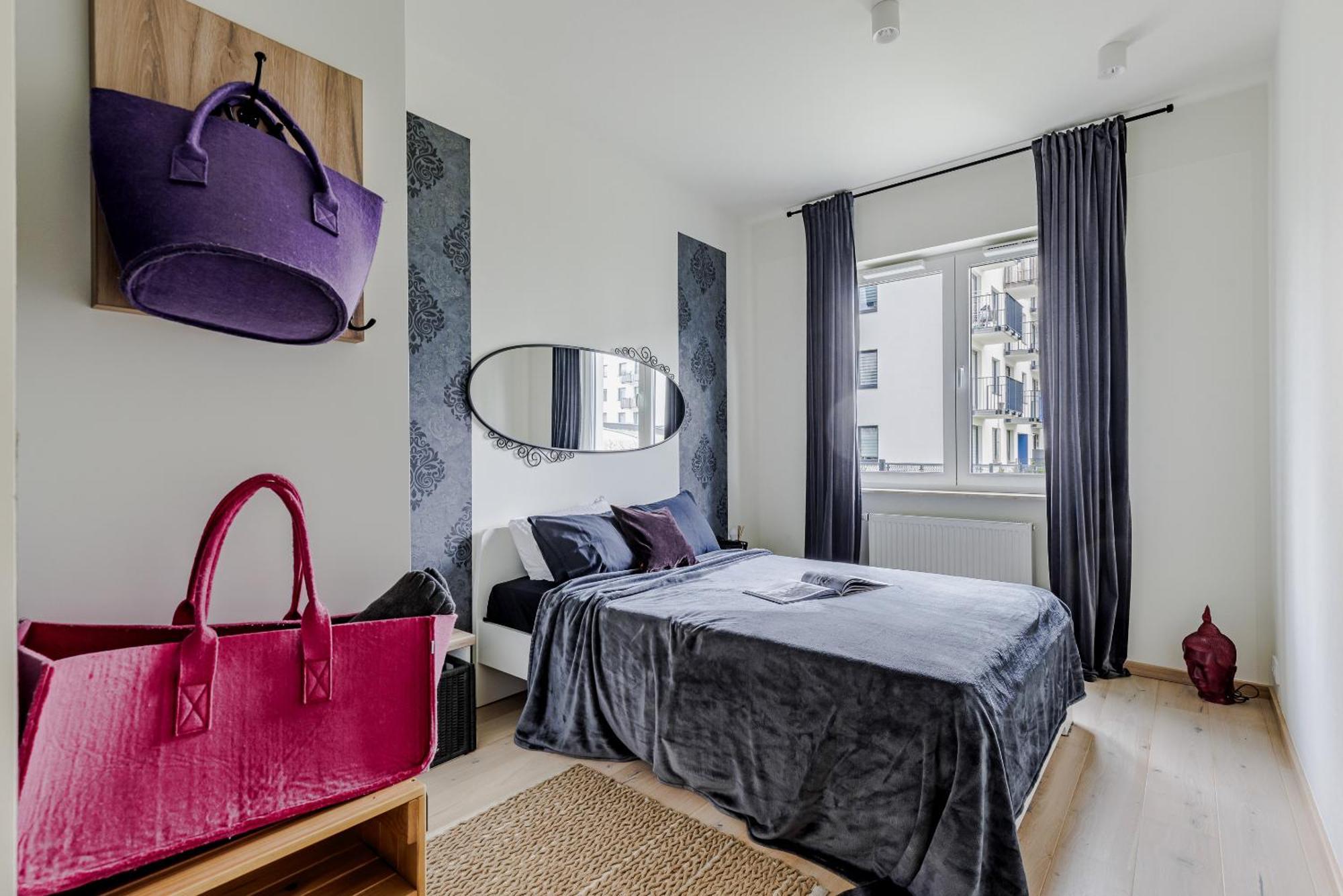 Relax&Comfort New Waw 50 Sqm With Terrace, Garden, Free Parking And Ac Warsawa Bagian luar foto