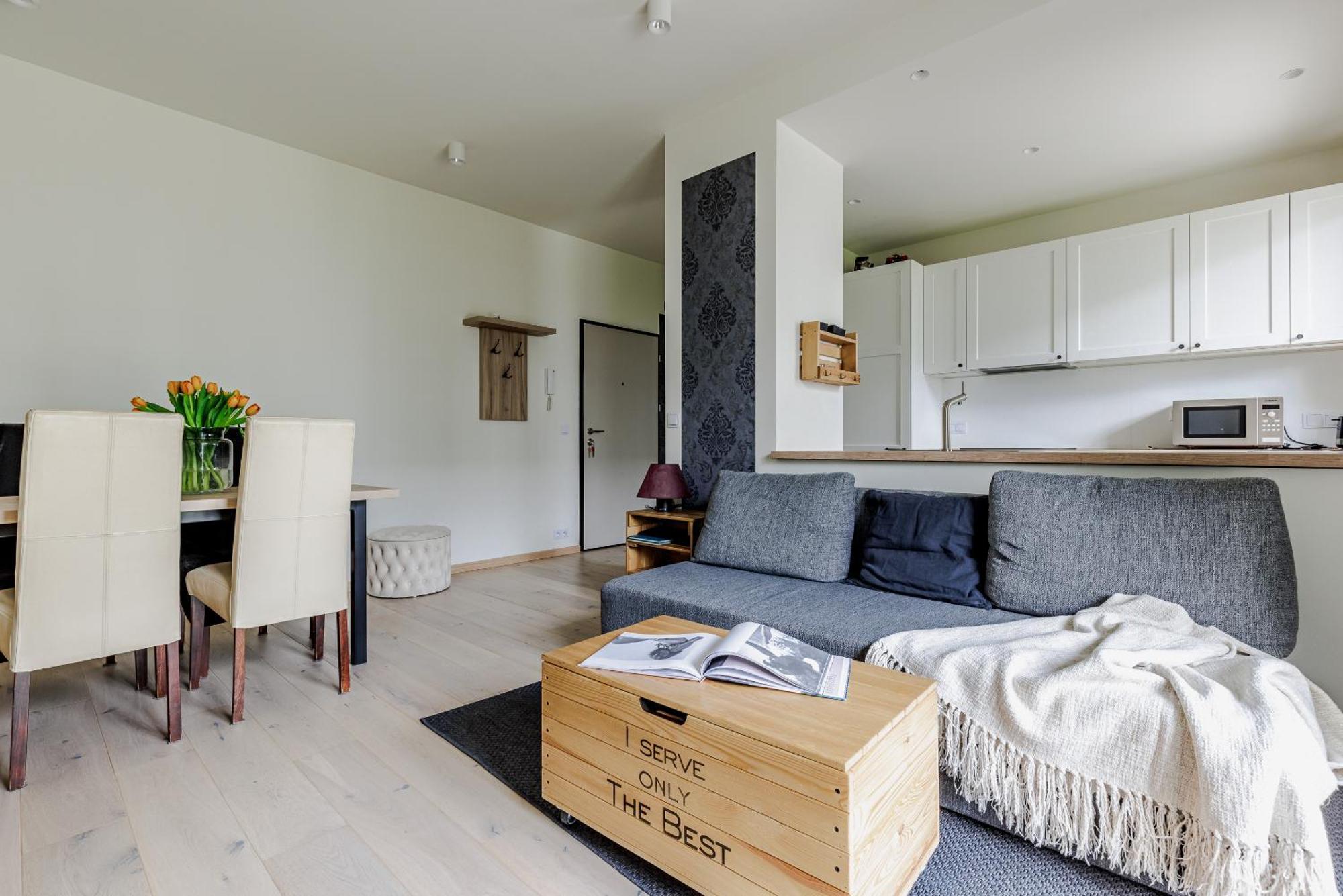 Relax&Comfort New Waw 50 Sqm With Terrace, Garden, Free Parking And Ac Warsawa Bagian luar foto